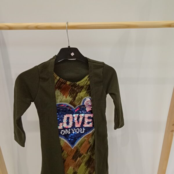 Robe kaki
