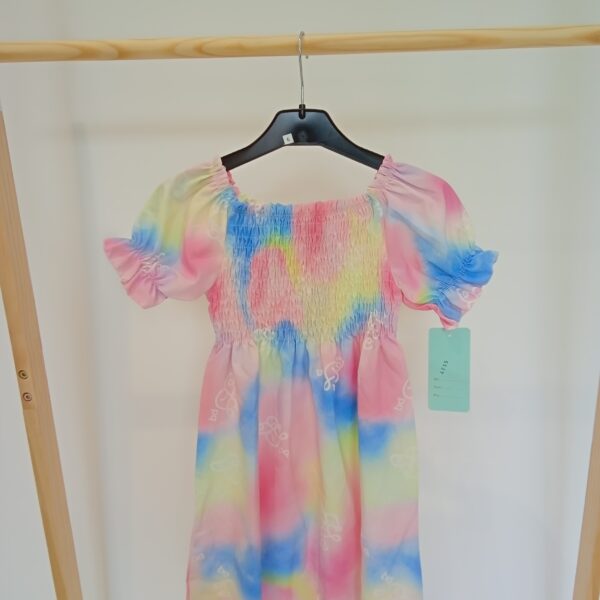 Robe multicolore