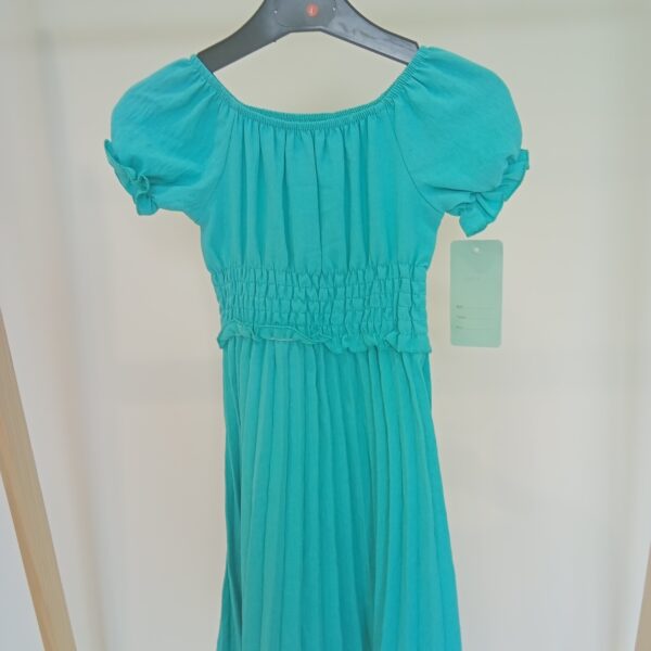 Robe bleu turquoise
