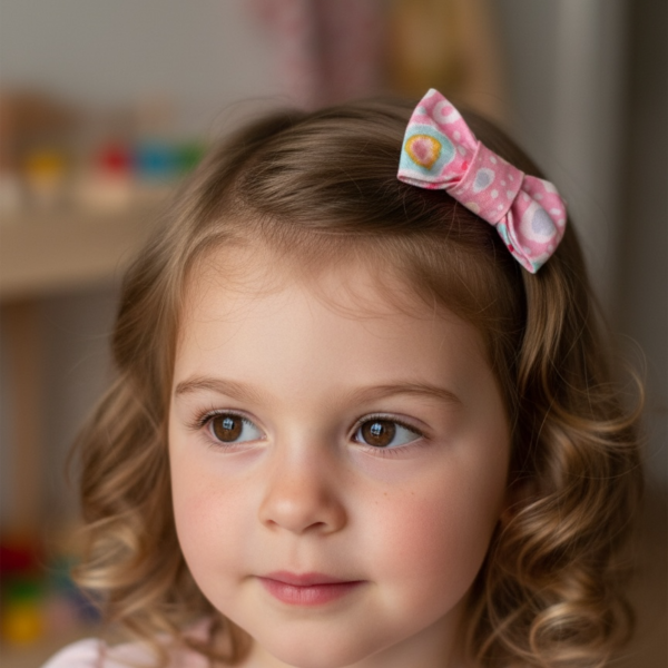 Barrette petit noeud